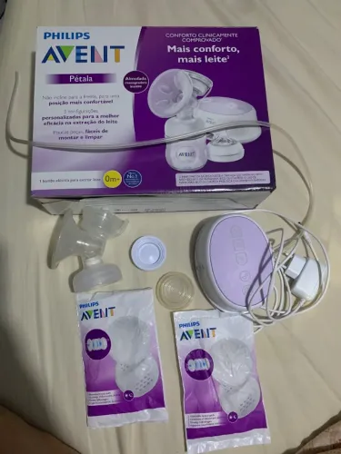 Bomba De Tirar Leite Materno Philips Avent Elétrico Bivolt