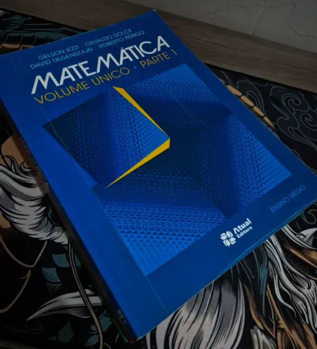 ?Coleção Matemática Volume Único - Gelson Iezzi - Atual Editora (Completo / Semi-novo)