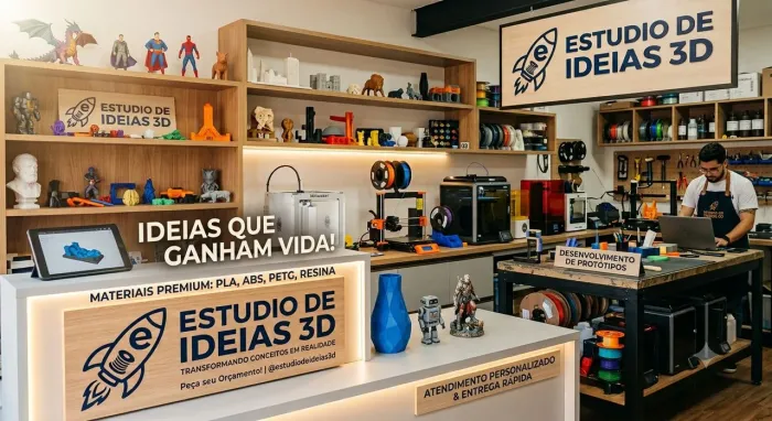 Criação de peças em 3d (Itens para Pet, decoração, brinquedos para crianças, e muito mais)
