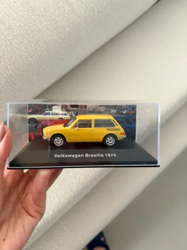 Miniatura Brasília 1974 (volkswagen collection)