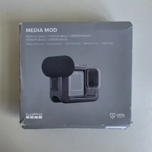 Módulo de Mídia GoPro Hero9 Black - Media Mod - ADFMD-001