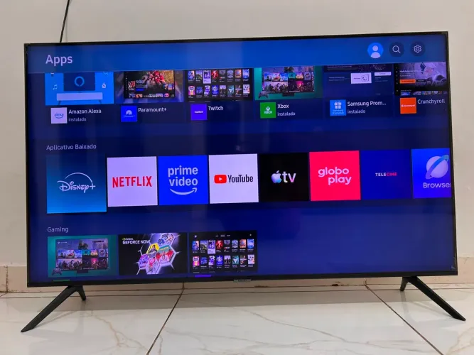 Tv smart 50 samsung uhd 4k completa c/ xbox(entrego)