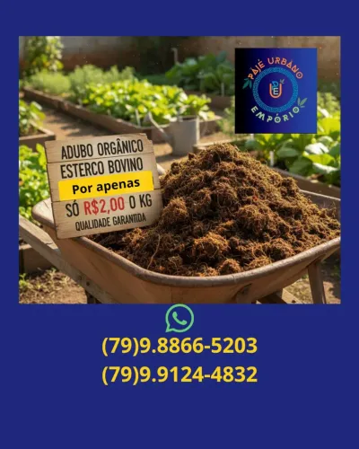 ADUBO BOVINO(ESTERCO)