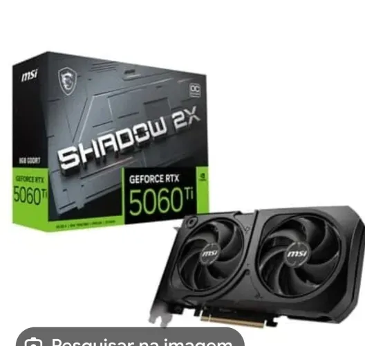Rtx 5060ti 8g nova 1 mês de uso