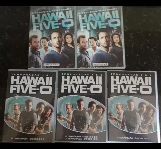Hawaii Five-0 Temporadas 1 ao 3 em DVD