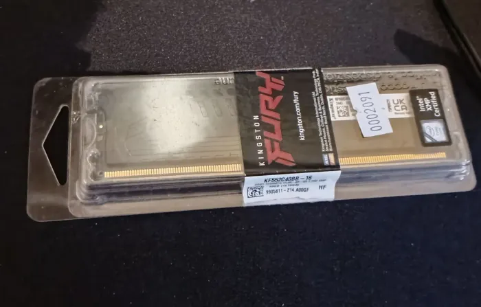 Memoria ram ddr5 16gb com caixa