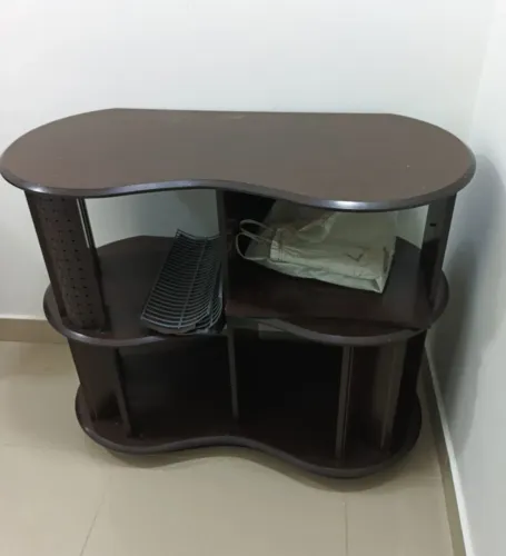 Rack de sala mogno
