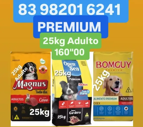 RAÇÃO MAGNUS PREMIUM TODO DIA 25KG ADULTO 