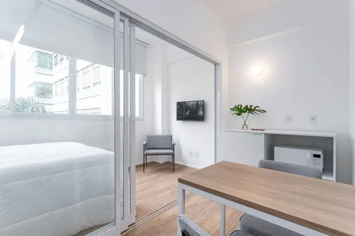 Apartamento com 1 Quarto para alugar, 23m² - Jardins