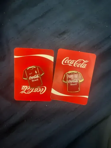Pin Coca Cola copa - Camiseta