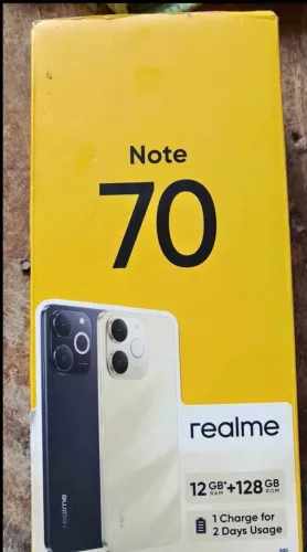 Vendo ou troco realme note 70