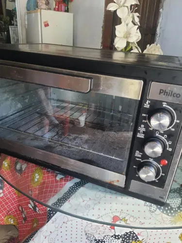 Forno Elétrico Philco 46 Litros Preto/Inox 220v