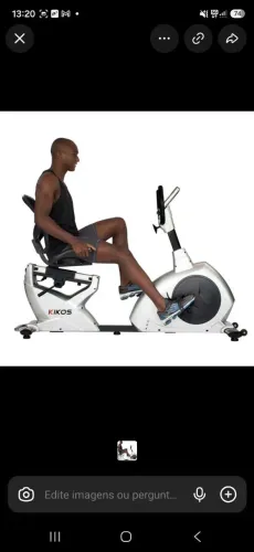 Bicicleta Ergométrica Horizontal Kikos KR 9.1
