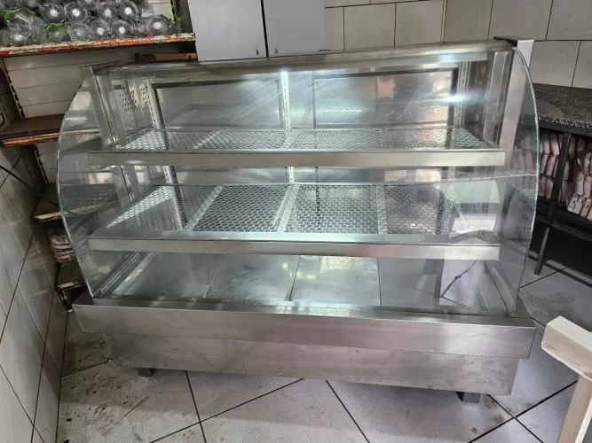 Balcão de Salgados inox