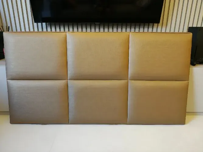Painel para cama de casal em MDF