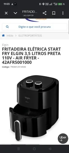 ? AIRFRYER ELGIN - ÓTIMA OPORTUNIDADE!