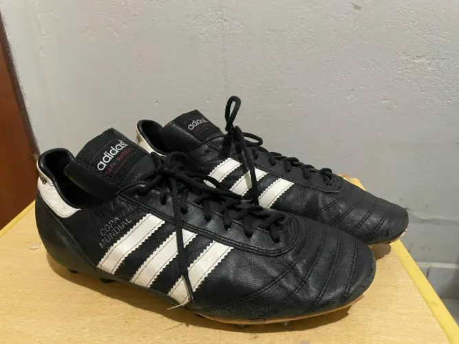 Adidas Copa Mundial Original Made in Germany Couro Legítimo - Tam. 39 BR