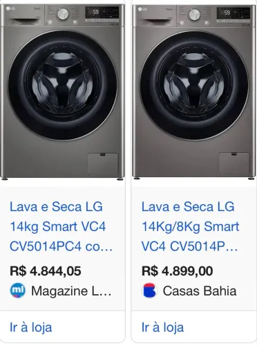 Lava e seca, Nova !
