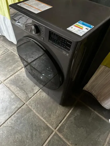 Lava e Seca LG Smart VC4 12kg Titanium com Inteligência Artificial a Venda Sete Lagoas