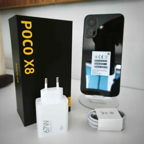Poco X8 5G 8GB/256GB Preto - [Novo] - Bateria de 8340mAh