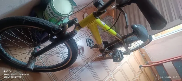 Bike GTS Cross para manobra toda alumínio aro 24