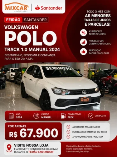 Volkswagen Polo Track 1.0 Flex 12V 5P 2024