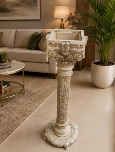 Coluna grega Pedestal em resina