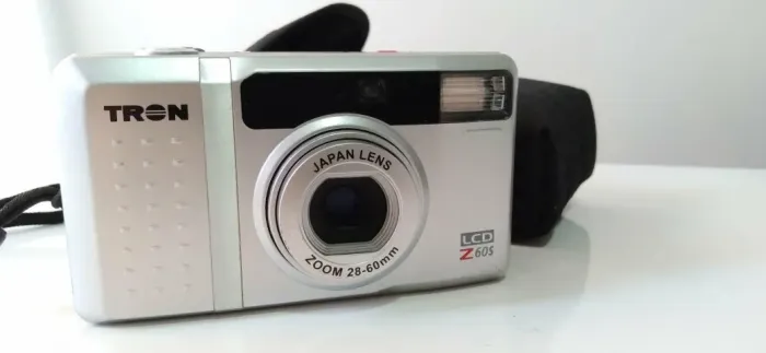 Câmera Fotográfica TRON LCD Z60S, Vintage, Zoom 28-60 mm, Japan Lens