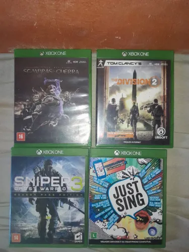 Kit 4 Jogos Xbox One