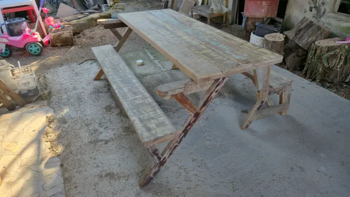 Mesa de jantar / Banco