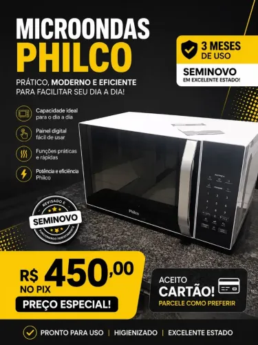 Microondas semi novo