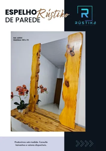 Espelhos Rústicos 