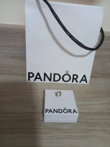 Berloque pulseira pandora gato