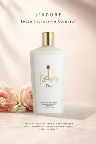 Loção hidratante J'Adore - 250ml