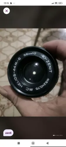 Lente Zenit Hélios 44M-6 58mm 1:2 m52x0,75