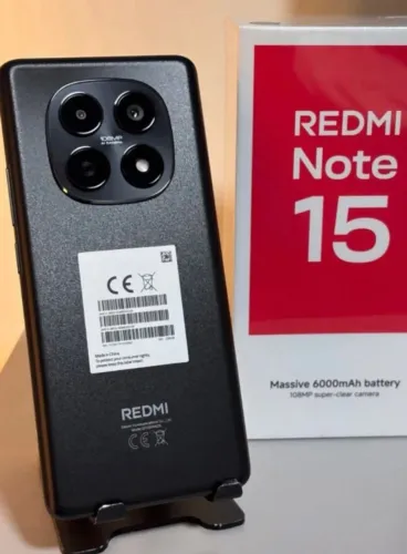 Linha Xiaomi Note 15 256GB 8GB Lacrado Original - Confira em nossa loja física 