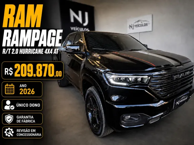 Ram Rampage R/T Hurric. 4 2.0 TB CD 4X4 Aut. 2026