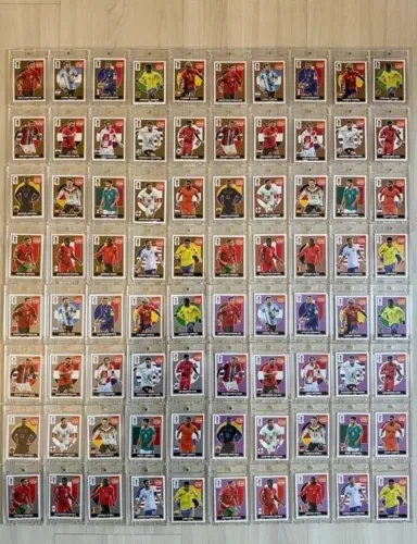 80 Legends ORIGINAIS Copa 2026 Panini - Coleção Completa