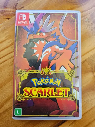 Jogo Pokemon Scarlet Midia Física