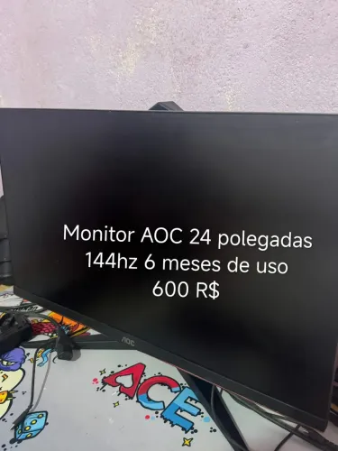 Monitor aoc 24 polegadas 144hz