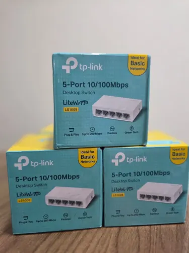Hub Tplink 5 portas 10/100 Mbps