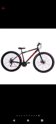 Bicicleta aro 29 Por 650 reais.