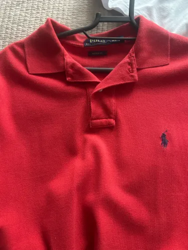 CAMISA POLO RALPH LAUREN VERMELHA