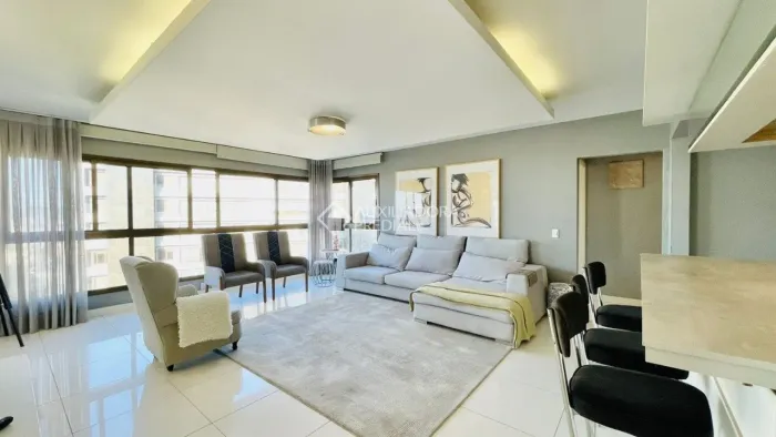 Locação anual apartamento 3 quartos, 1 suíte - mobiliado - Porto Alegre- RS