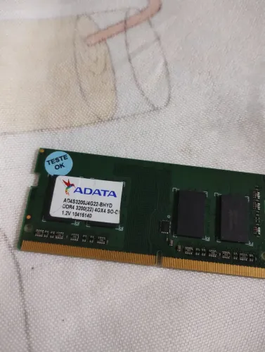 Memória ddr4 de 4GB notebook