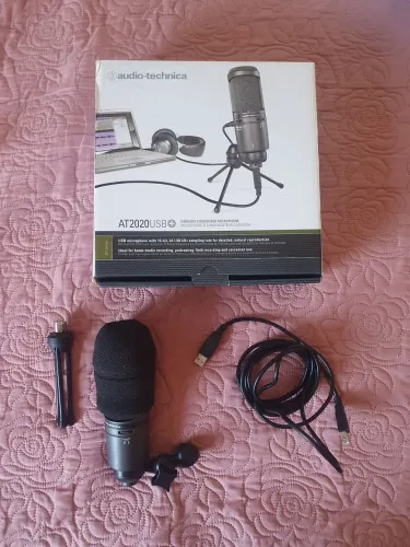 Microfone AT2020usb+