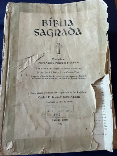 Bíblia Sagrada Padre Antônio Pereira Figueiredo