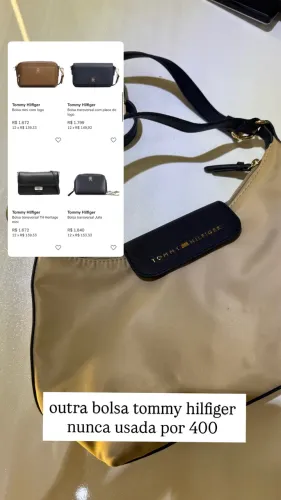 Bolsa Tommy Hilfiger Transversal - Nova