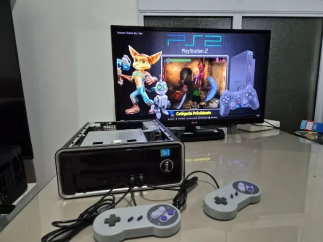 PC retro Multi jogos - i5 + 2 controles + hd 320gb - LEIA A DESCRIÇÃO