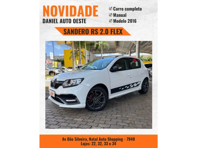 Renault Sandero RS Racing Spirit Flex 2.0 16V 5P 2016